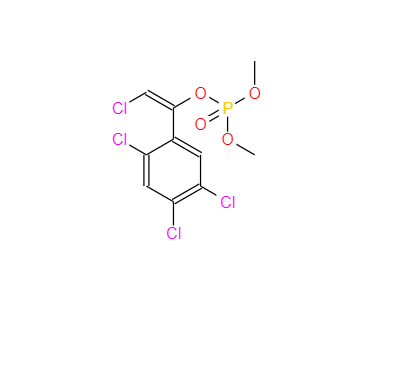 (E)-杀虫畏,(E)-2-Chloro-1-(2,4,5-trichlorophenyl)ethenylphosphoric acid dimethyl ester