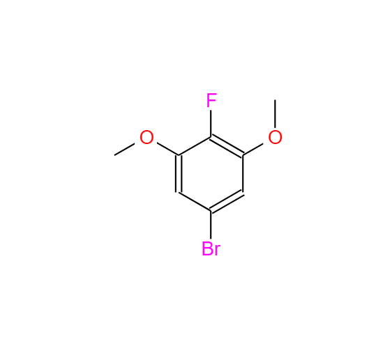 2,6-二甲氧基-4-溴-1-氟苯,1-Bromo-3,5-dimethoxy-4-fluorobenzene