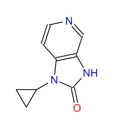 1-環(huán)丙基-1,3-二氫咪唑并[4,5-C]吡啶-2-酮,1-Cyclopropyl-1,3-dihydroimidazo[4,5-c]pyridine-2-one