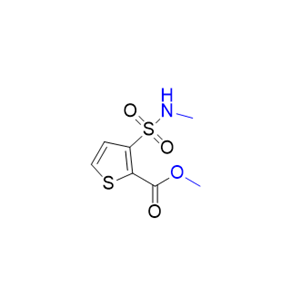 氯诺昔康杂质39,methyl 3-(N-methylsulfamoyl)thiophene-2-carboxylate