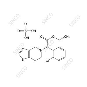 氯吡格雷杂质41硫酸盐,Clopidogrel Impurity 41 Sulfate