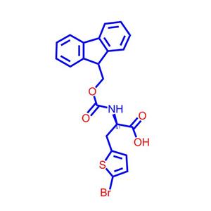 (R)-N-Fmoc-2-(5-溴噻吩基)丙氨酸,(R)-N-FMOC-2-(5-Bromothienyl)alanine