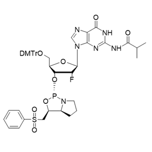 (S)-2’-F-G(iBu)-Phosphorothioates amidite