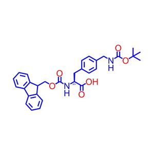 (S)-2-((((9H-芴-9-基)甲氧基)羰基)氨基)-3-(4-(((叔丁氧基羰基)氨基)甲基)苯基)丙酸204715-91-3