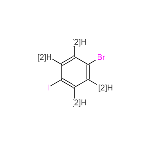 1-溴-2,3,5,6-四氘-4-碘代苯,1-bromo-4-iodo-2,3,5,6-tetradeuteriumbenzene
