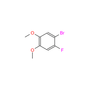 1-溴-2-氟-4,5-二甲氧基苯,1-bromo-2-fluoro-4,5-dimethoxybenzene