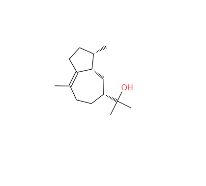(+)-异愈创木醇,5-Azulenemethanol,1,2,3,3a,4,5,6,7-octahydro-.alpha.,.alpha.,3,8-tetramethyl-,[3S-