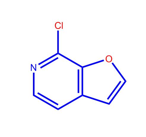 7-氯呋喃[2,3-c]并吡啶,7-Chlorofuro[2,3-c]pyridine