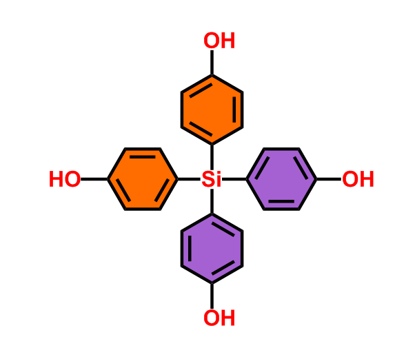 Phenol, 4,4',4'',4'''-silanetetrayltetrakis-,Phenol, 4,4',4'',4'''-silanetetrayltetrakis-