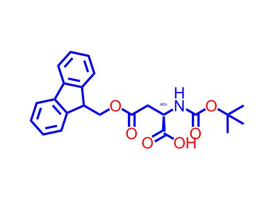 BOC-L-天门冬氨酸B-9-芴甲氧羰酰甲酯,Boc-Asp(OFm)-OH