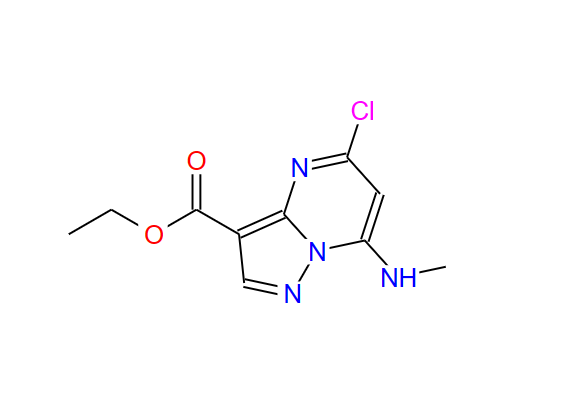 5-氯-7-(甲基氨基)吡唑并[1,5-A]嘧啶-3-羧酸乙酯,Ethyl5-chloro-7-(methylamino)pyrazolo[1,5-a]pyrimidine-3-carboxylate