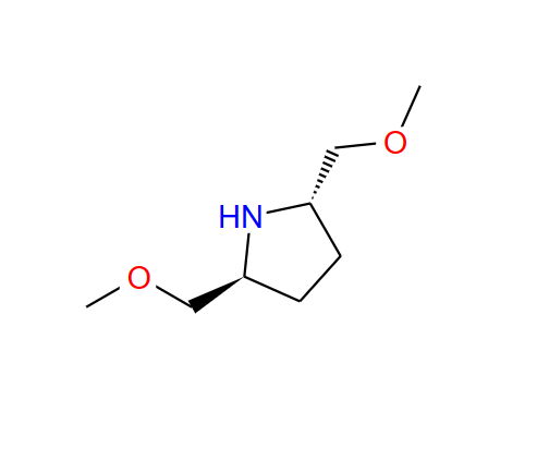 (S,S)-(+)-2,5-双(甲氧基甲基)吡咯烷,(S,S)-(+)-2,5-BIS(METHOXYMETHYL)PYRROLIDINE