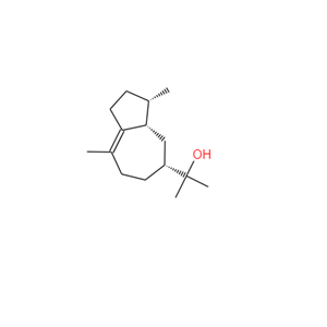 (+)-异愈创木醇,5-Azulenemethanol,1,2,3,3a,4,5,6,7-octahydro-.alpha.,.alpha.,3,8-tetramethyl-,[3S-