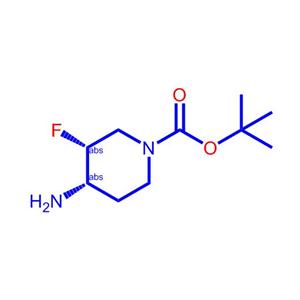 (3R,4S)-N-BOC-3-氟-4-胺基哌啶,tert-butyl (3R,4S)-4-amino-3-fluoropiperidine-1-carboxylate