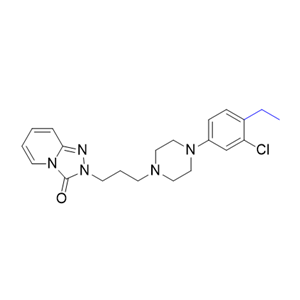 曲唑酮杂质11,2-(3-(4-(3-chloro-4-ethylphenyl)piperazin-1-yl)propyl)-[1,2,4]triazolo[4,3-a]pyridin-3(2H)-one