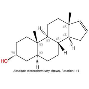 雄甾烯醇，(3α,5α)-16-烯-3-甾醇，1153-51-1