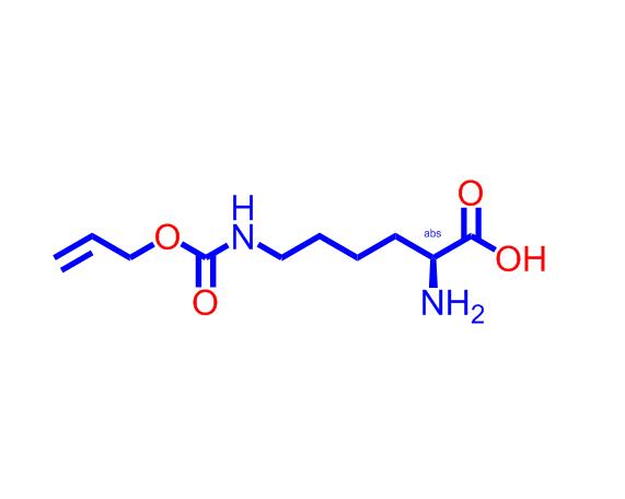 (s)-6-(((烯丙氧基)羰基)氨基)-2-氨基己酸,H-Lys(Aloc)-OH