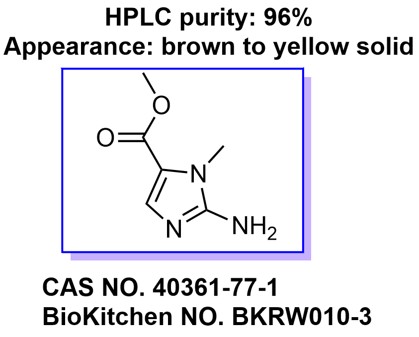 2-氨基-1-甲基-1H-咪唑-5-甲酸甲酯,2-Amino-3-methyl-3H-imidazole-4-carboxylic acid methyl ester