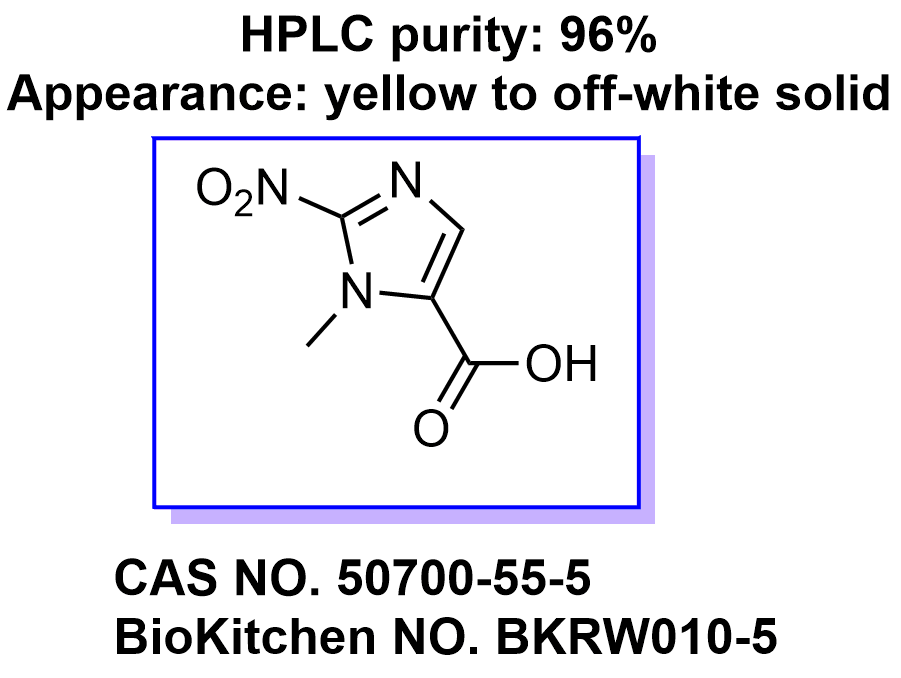 1-甲基-2-硝基-1H-咪唑-5-羧酸,1-Methyl-2-nitro-1H-imidazole-5-carboxylic acid
