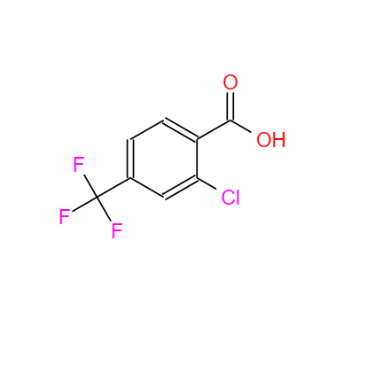 2-氯-4-三氟甲基苯甲酸,2-Chloro-4-trifluoromethylbenzoic acid