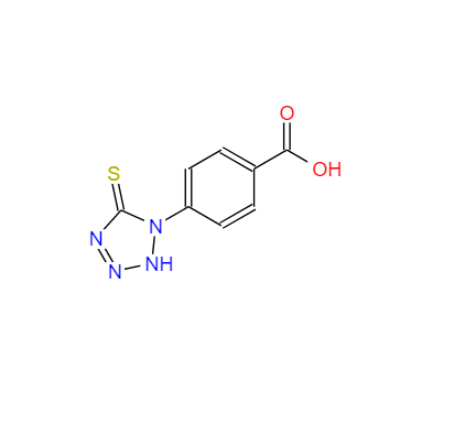 1-(4-羧苯基)-5-巯基-1H-四唑,4-(5-MERCAPTO-1H-TETRAZOL-1-YL)BENZOIC ACID