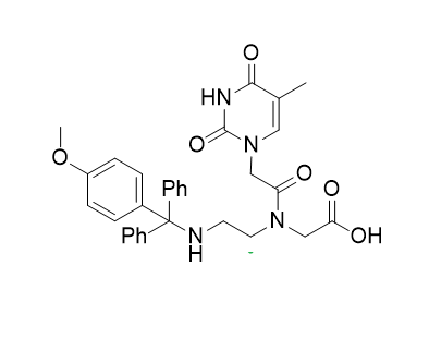 methyl N-<(N1-(4-methoxybenzoyl)-5'-Me-Cytosine-9-yl)acetyl> glycinate,methyl N-<(N1-(4-methoxybenzoyl)-5'-Me-Cytosine-9-yl)acetyl> glycinate