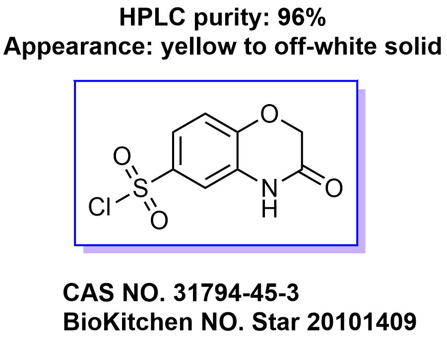 3-氧代-3,4-二氢-2H-苯并[b][1,4]恶嗪-6-磺酰氯,2H-1,4-Benzoxazine-6-sulfonyl chloride, 3,4-dihydro-3-oxo-