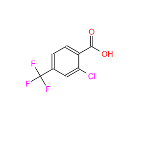 2-氯-4-三氟甲基苯甲酸,2-Chloro-4-trifluoromethylbenzoic acid