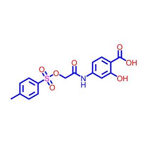 2-羟基-4-[[2-[[(4-甲基苯基)磺酰基]氧基]乙酰基]氨基]苯甲酸501919-59-1