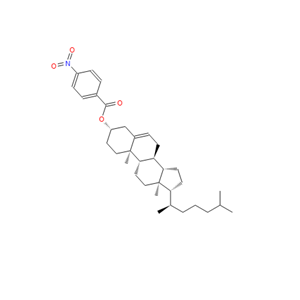 胆甾烯基 3,5-二硝基苯甲酸酯,Cholesteryl 4-nitrobenzoate