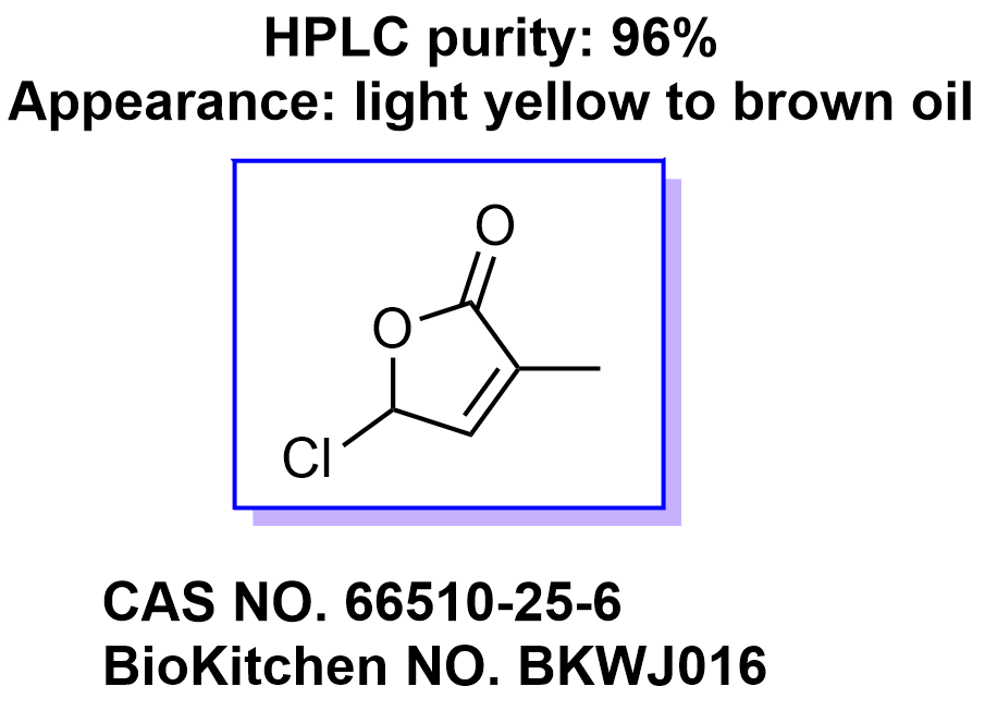 5-氯-3-甲基-2,5-二氫呋喃-2-酮,5-chloro-3-methylfuran-2(5H)-one