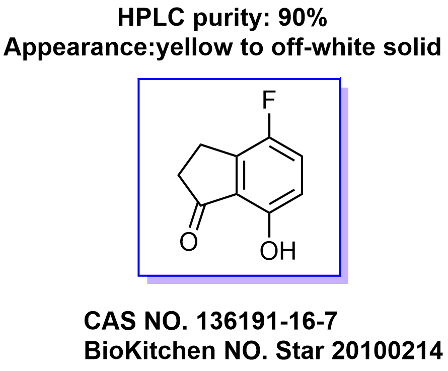 4-氟-7-羟基-2,3-二氢-1H-茚-1-酮,4-fluoro-7-hydroxy-2,3-dihydro-1H-inden-1-one