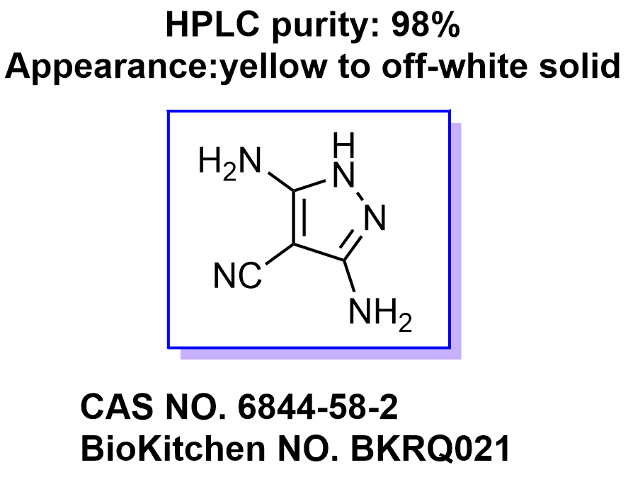 3,5-二氨基-1H-吡唑-4-甲腈,1H-Pyrazole-4-carbonitrile,3,5-diamino-