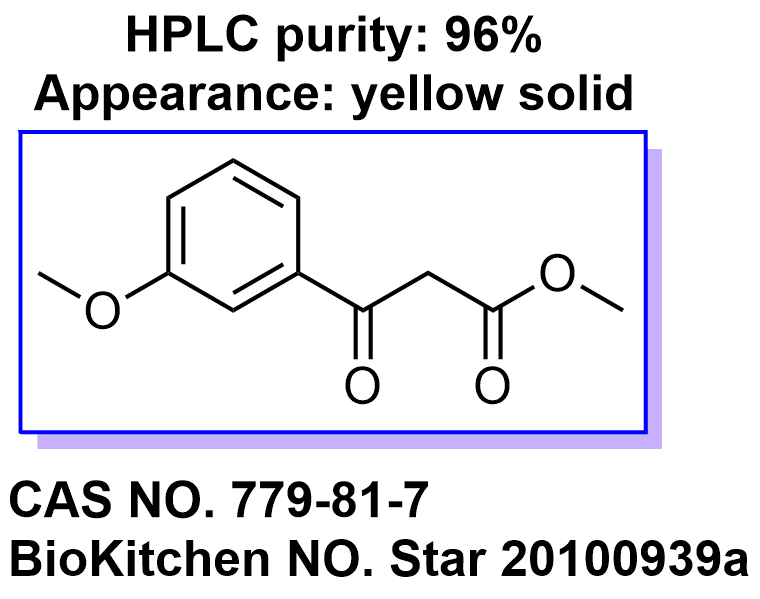 3-(3-甲氧基苯基)-3-羰基丙酸甲酯,3-(3-METHOXY-PHENYL)-3-OXO-PROPIONIC ACID METHYL ESTER