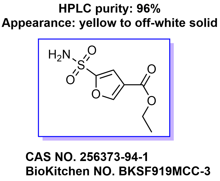 5-氨磺酰基呋喃-3-羧酸乙酯,5-Sulfamoyl-furan-3-carboxylic acid ethyl ester