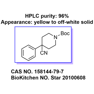 1-BOC-4-氰基-4-苯基哌啶  158144-79-7