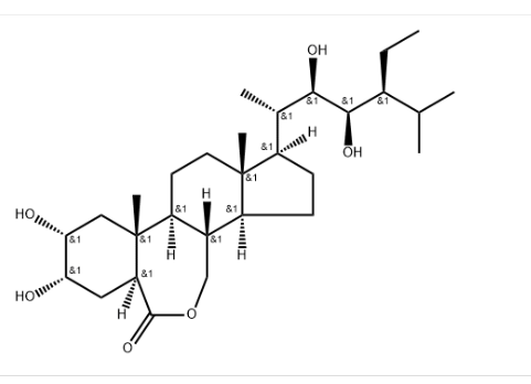 28-高芸苔素内酯,(22R,23R)-2A,3A,22,23-TETRAHYDROXY-24-ETHYL-BETA-HOMO-7-OXA-5A-CHOLESTAN-6-ONE