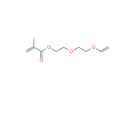 2-乙烯氧基乙氧基甲基丙烯酸乙酯,2-Propenoic acid, 2-methyl-, 2-[2-(ethenyloxy)ethoxy]ethyl ester