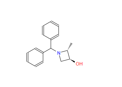 (2R,3S)-1-(二苯基甲基)-2-甲基氮杂环丁烷-3-醇,(2R,3S)-1-(diphenylmethyl)-2-methylazetidin-3-ol