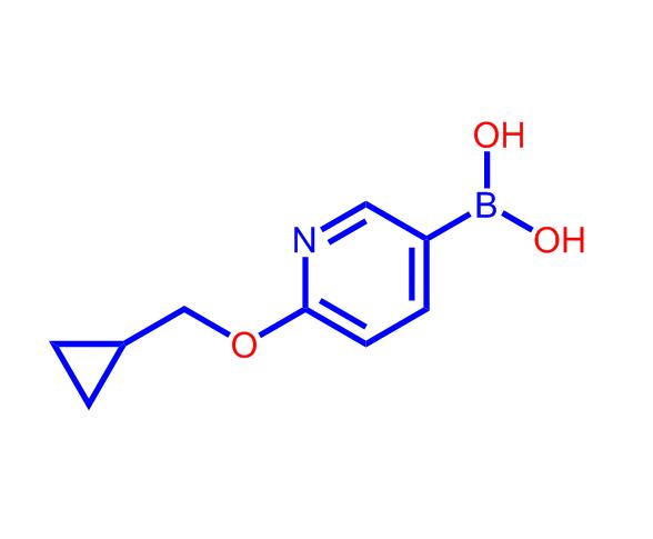 (6-(环丙基甲氧基)吡啶-3-基)硼酸,(6-(Cyclopropylmethoxy)pyridin-3-yl)boronicacid