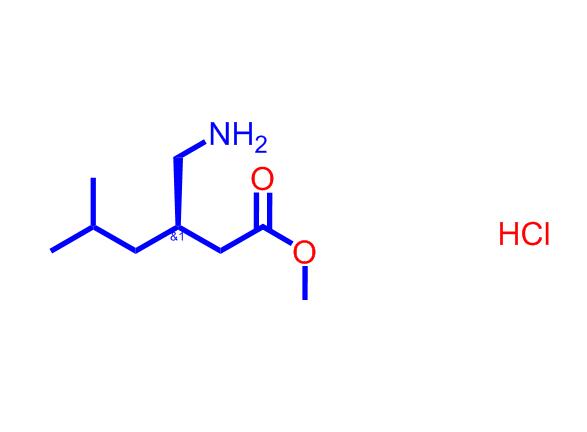 (S)-3-(氨基甲基)-5-甲基己酸甲酯盐酸盐,(S)-Methyl3-(aminomethyl)-5-methylhexanoatehydrochloride