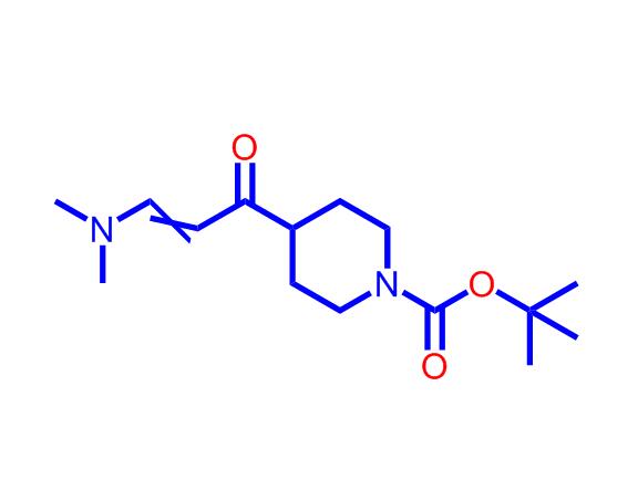 4-（3-（二甲氨基）丙烯酰基）哌啶-1-甲酸叔丁酯,tert-Butyl-4-(3-(dimethylamino)acryloyl)piperidine-1-carboxylate