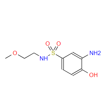 2-氨基苯酚-4-(2'-甲氧基)磺酰乙胺盐酸盐,2-Aminophenol-4-(2'-methoxy)sulfonethylamide hydrochloride