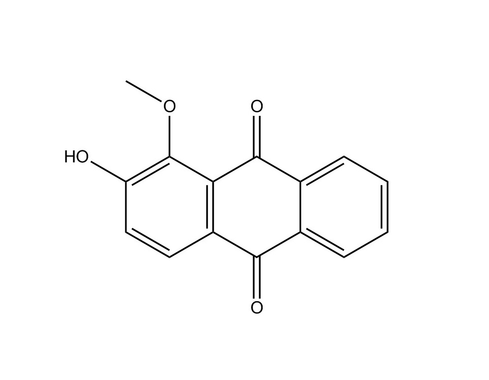 2-羟基-1-甲氧基蒽醌,2-hydroxy-1-methoxy-9,10-Anthracenedione