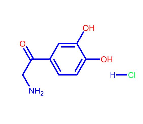 2-氨基-3',4'-二羟基苯乙酮盐酸盐,3,4-dihydroxy-α-aminoacetophenonehydrochloride