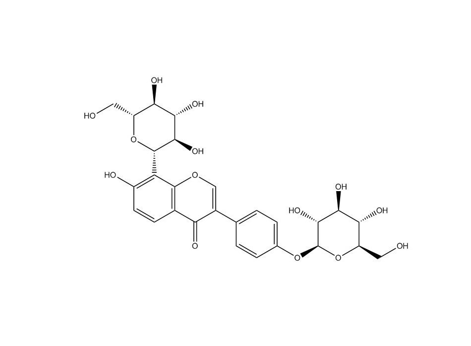 葛根素-4'-β-D-葡萄糖苷,Puerarin-4'-O-β-D-glucopyranoside