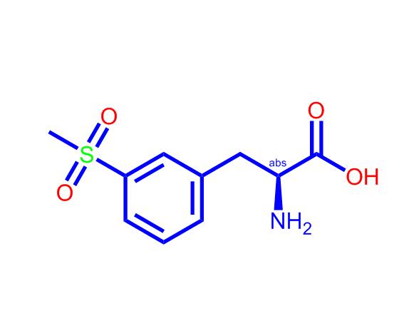 (S)-2-氨基-3-(3-(甲基磺酰基)苯基)丙酸,(S)-2-Amino-3-(3-(methylsulfonyl)phenyl)propanoicacid