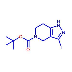 3-碘-1H,4H,5H,6H,7H-吡唑并[4,3-c]吡啶-5-羧酸叔丁酯661487-17-8