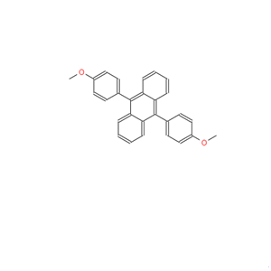 9,10-二(对甲氧苯基)蒽,9,10-BIS(4-METHOXYPHENYL)ANTHRACENE