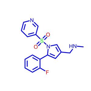 5-(2-氟苯基)-N-甲基-1-(3-吡啶基磺酰基)-1H-吡咯-3-甲胺,1-[5-(2-Fluorophenyl)-1-[(pyridin-3-yl)sulfonyl]-1H-pyrrol-3-yl]-N-methylmethanamine
